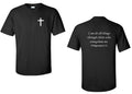 Philippians 4:13 Bible Verse God Jesus Christian Conservative New Shirt Unisex