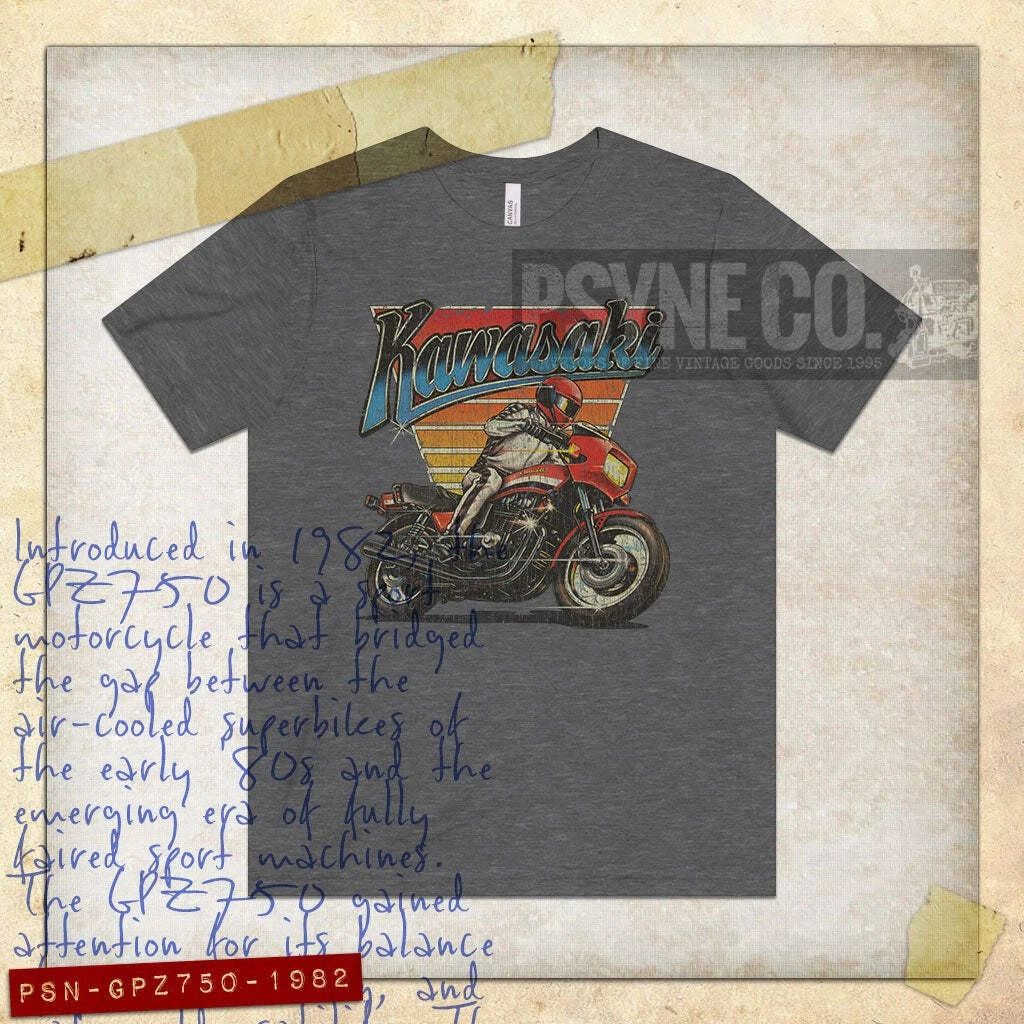 GPZ750 Street Racer 1982 Vintage Men's Unisex