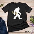 Bigfoot With Morel Mushroom Shirt, Sasquatch Fungi Tee Gift Unisex Unisex