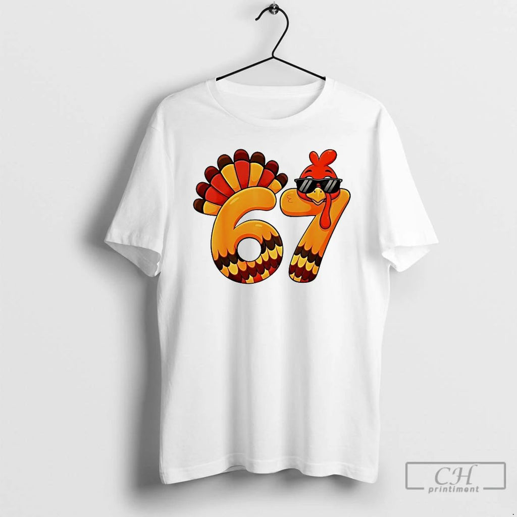 Premium Turkey Sixty Seven Meme T Shirts Unisex