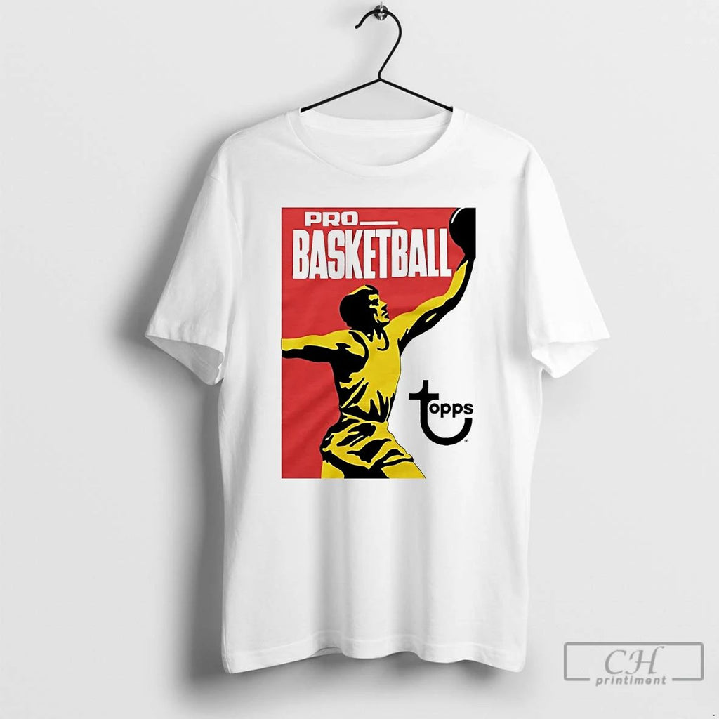 Classic Topps Pro Basketball Player Layups T Shirts Unisex
