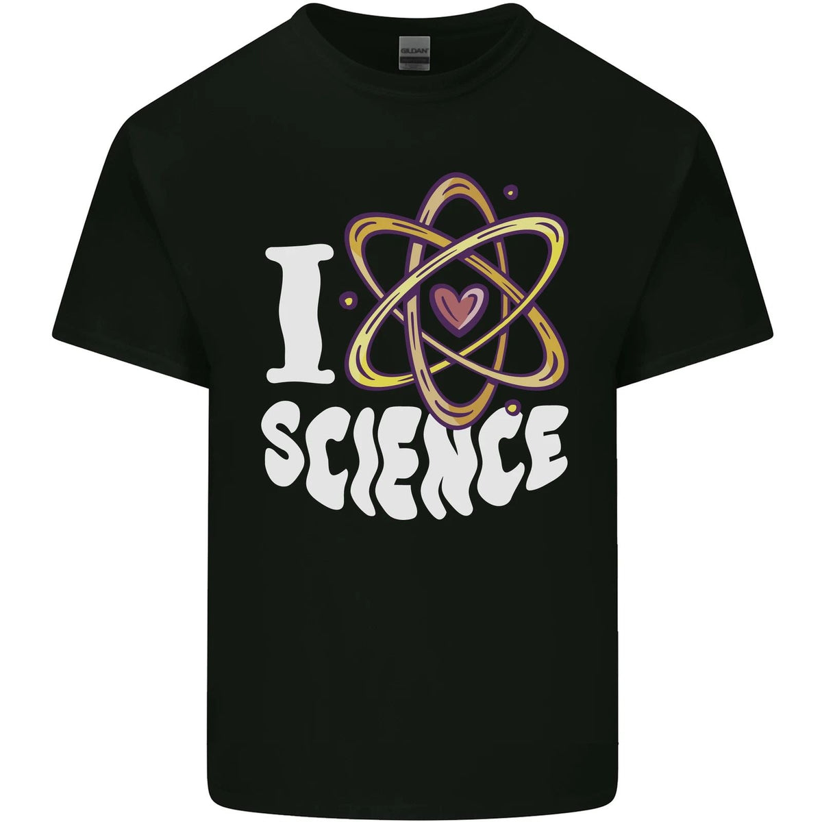 I Love Science Physics Chemistry Biology Nerd Mens Cotton Tee Top Unisex