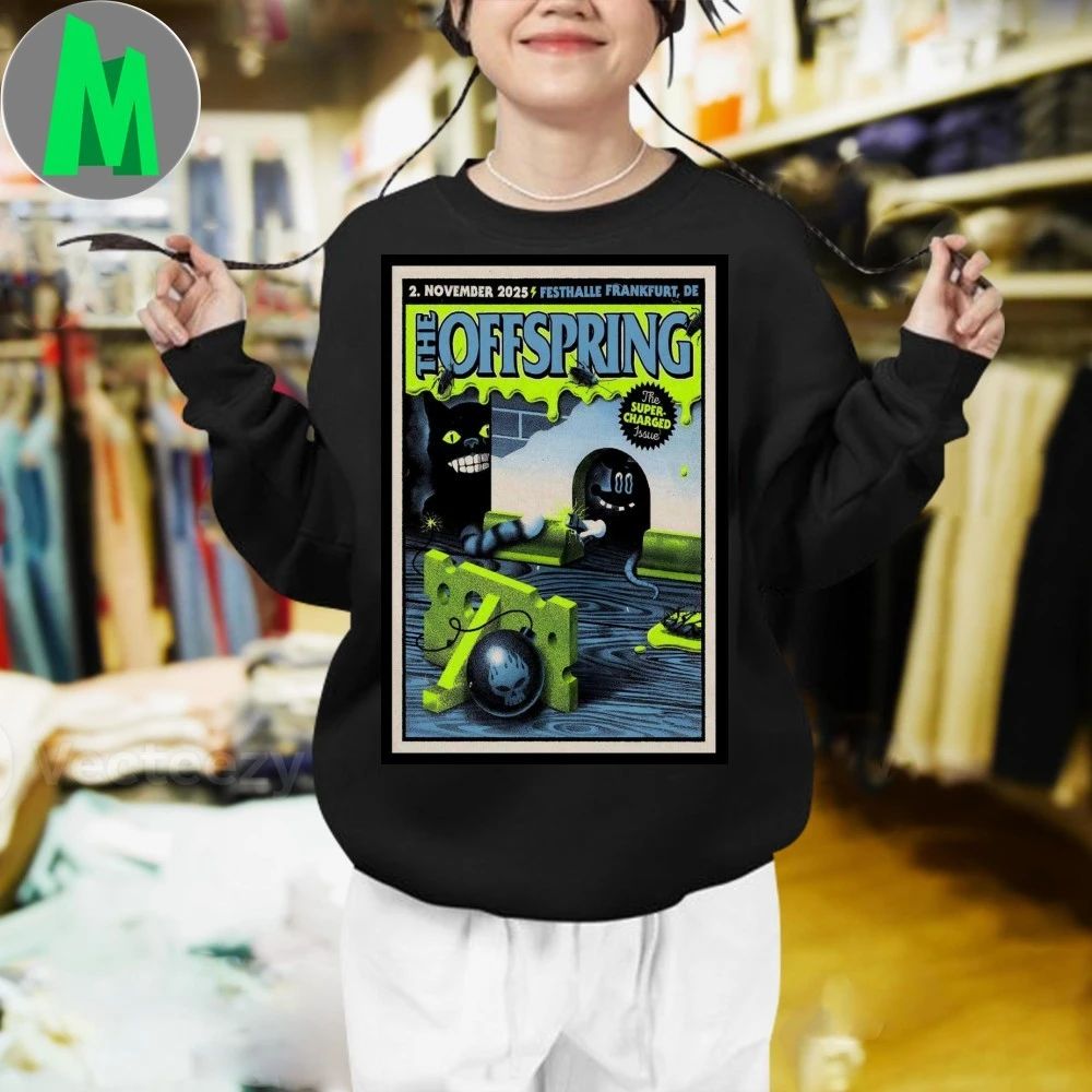 The Offspring Festhalle, Frankfurt Nov 2 2025 Poster Shirt Unisex