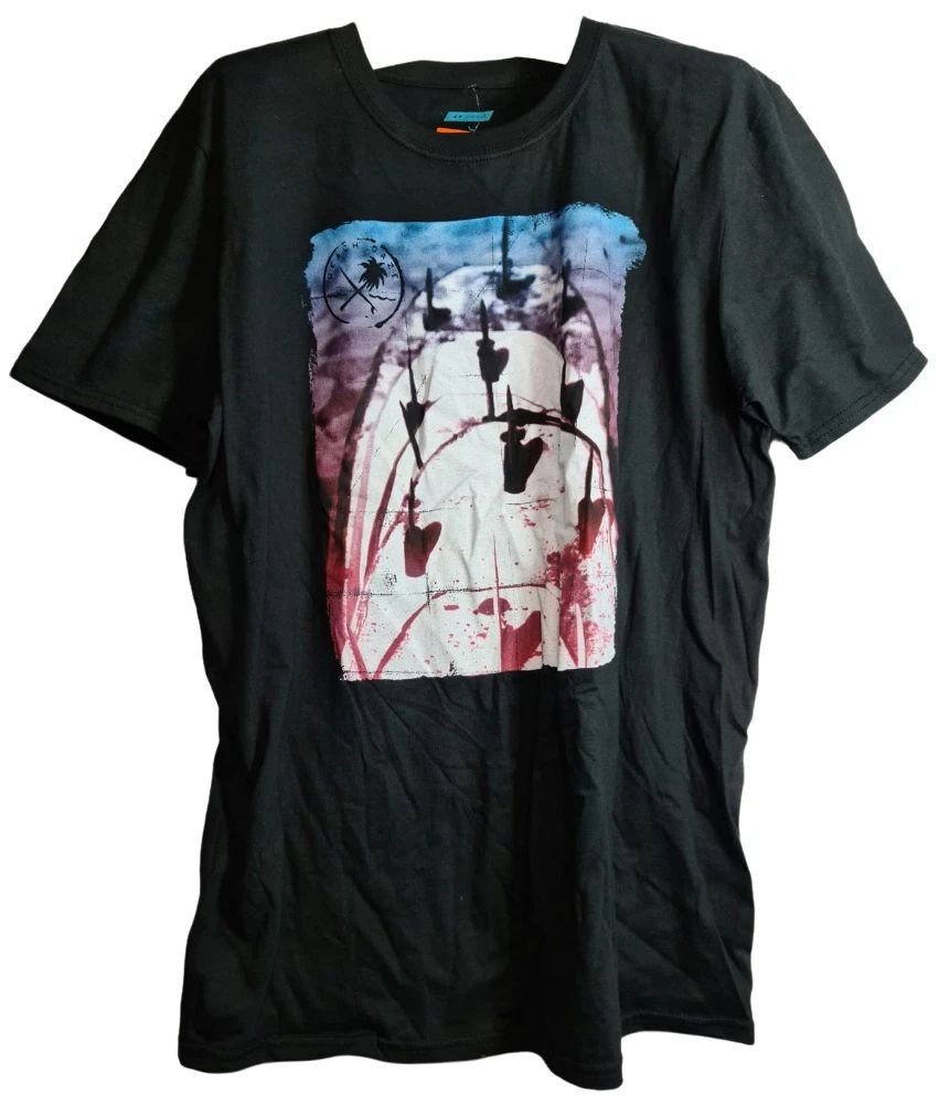 Oxide Men's Surf Graphic Short-Sleeve BLACK - SMALL Unisex