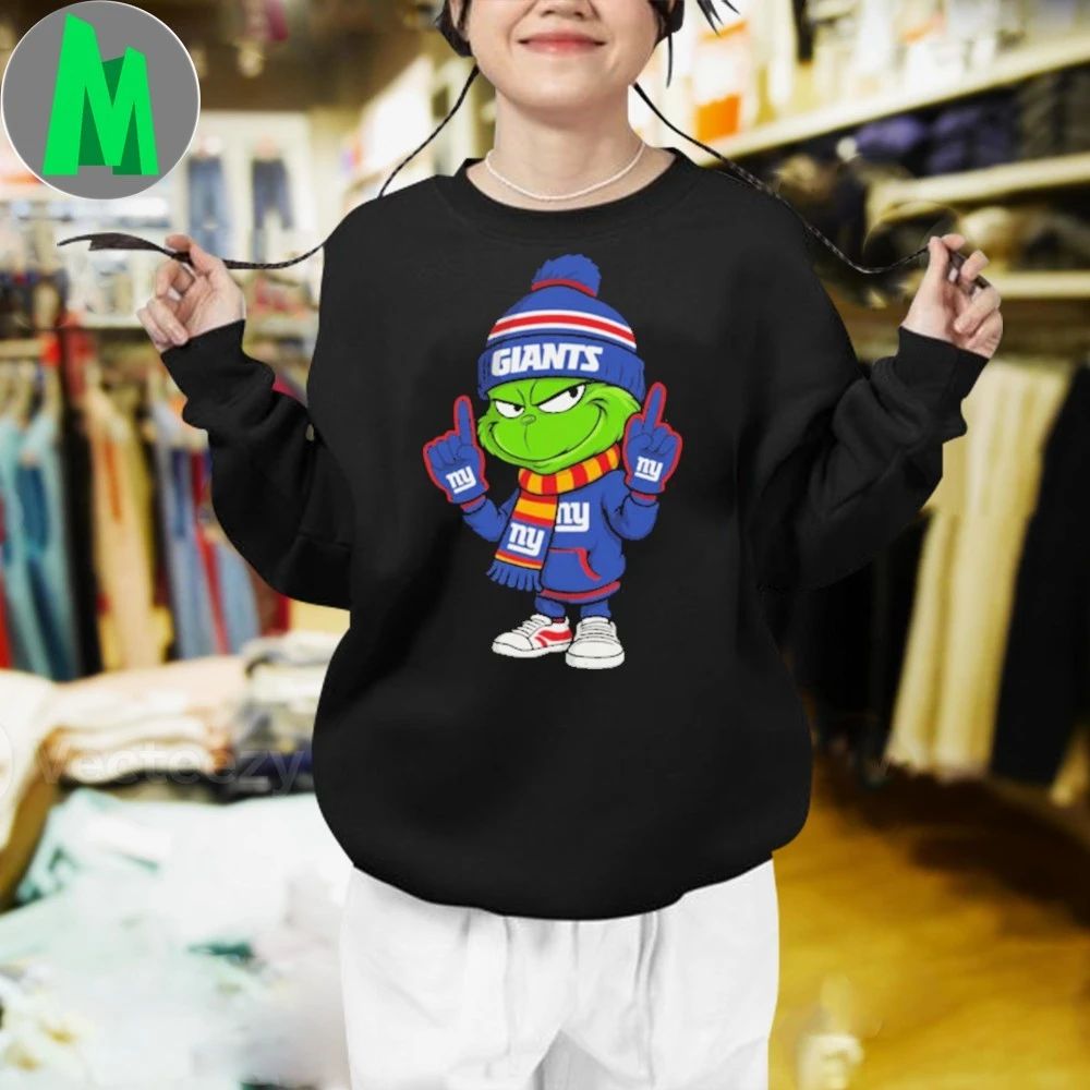 Grinch NY Giants Logo Shirt Unisex
