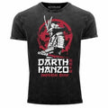 Mens Vintage Shirt Hattori Hanzo Parody Darth Vader Movie Movie Print Shirt Unisex