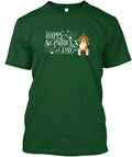 St Patricks Day Dog Lover Beagle Made In The USA Size S To 5XL Unisex