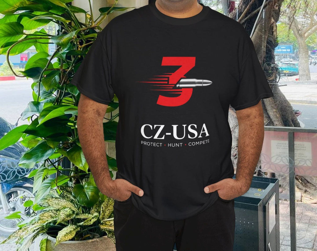 CZ-USA protect hunt compete Guns Logo American Funny Unisex