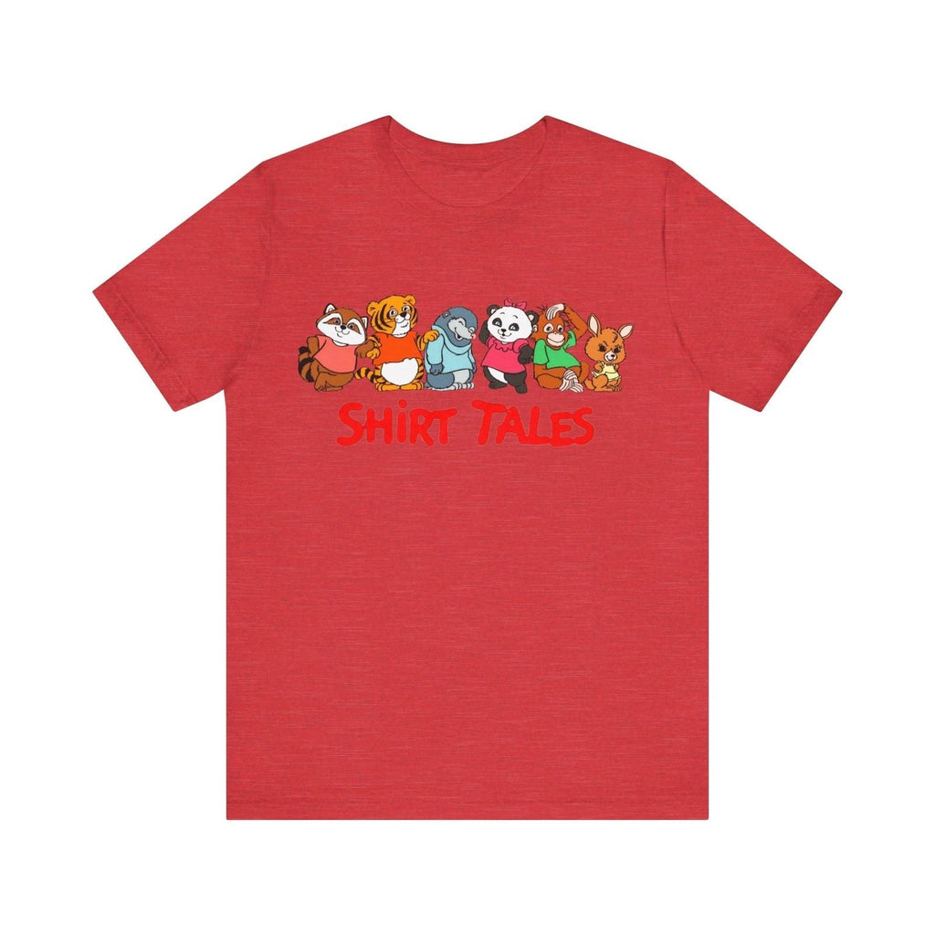 Shirt Tales 80s Saturday Morning Kids Cartoon Tee Shirt Unisex
