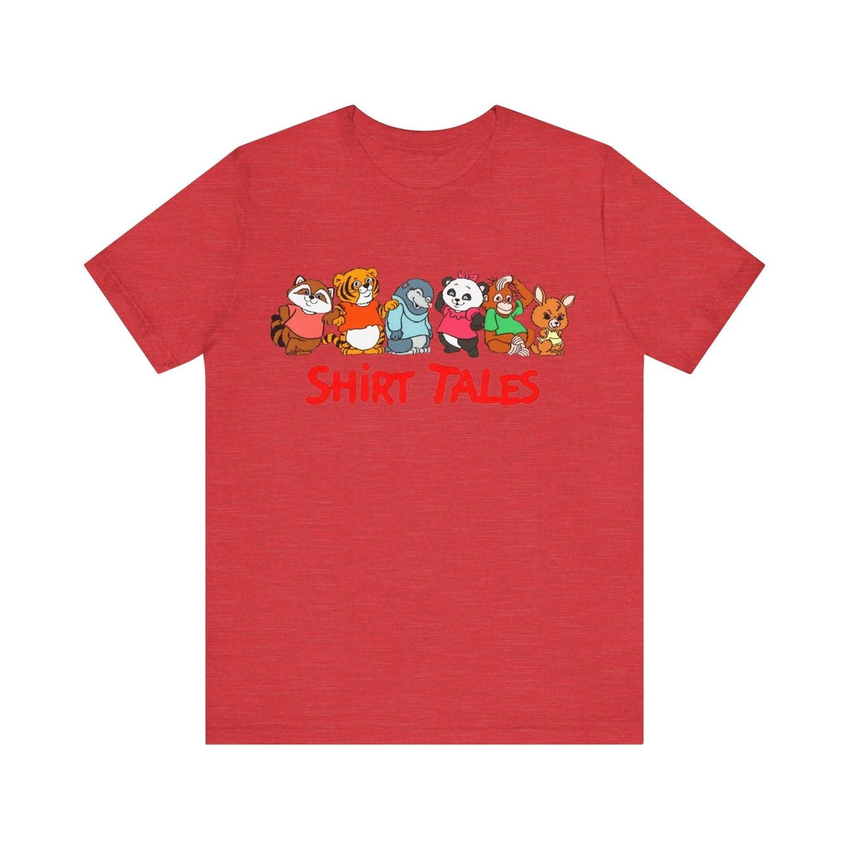 Shirt Tales 80s Saturday Morning Kids Cartoon Tee Shirt Unisex