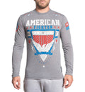 AMERICAN FIGHTER Men's CLEARMONT Long Sleeve Shirt Athletic Biker Unisex