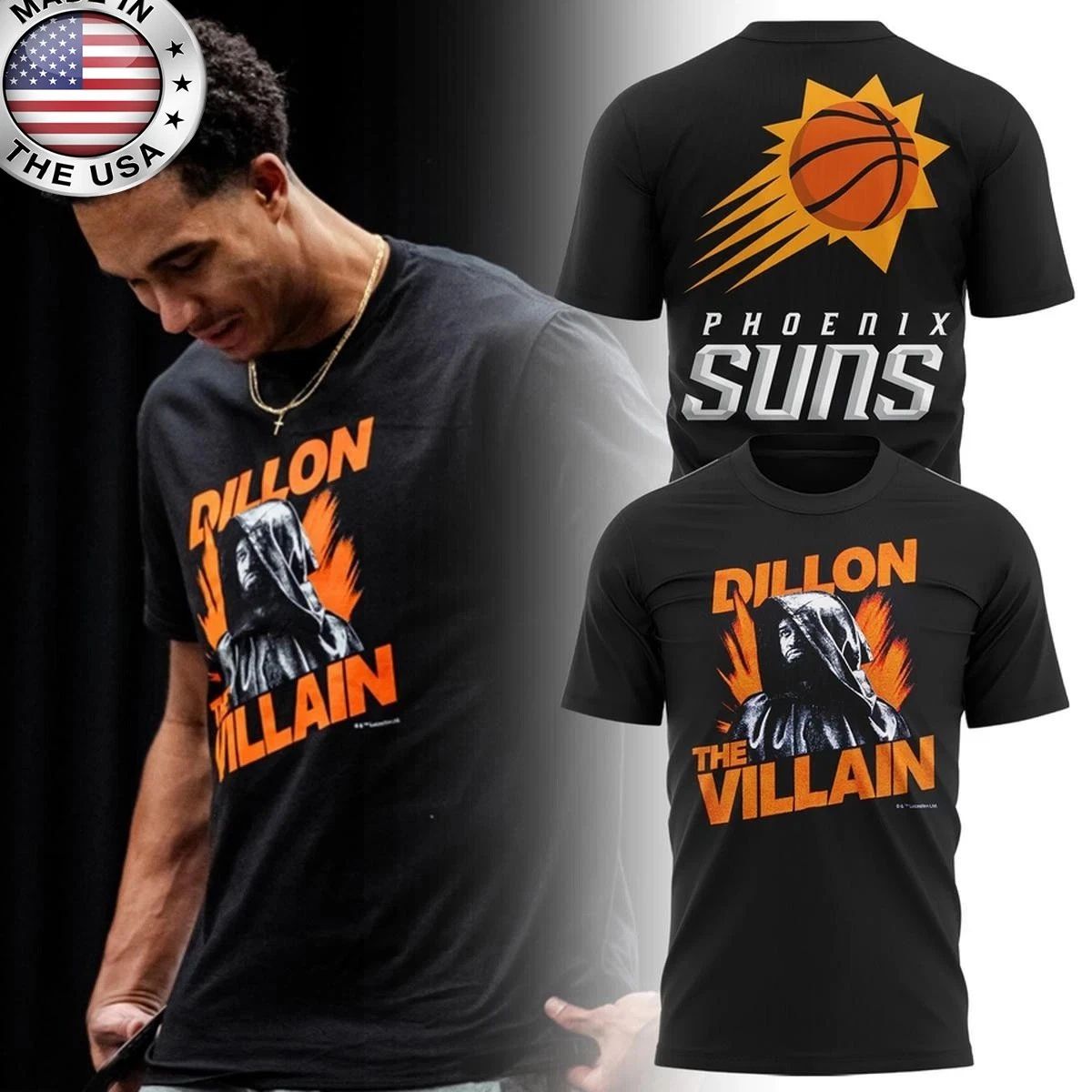 HOT! Phoenix Sun Dillon The Villain Unisex
