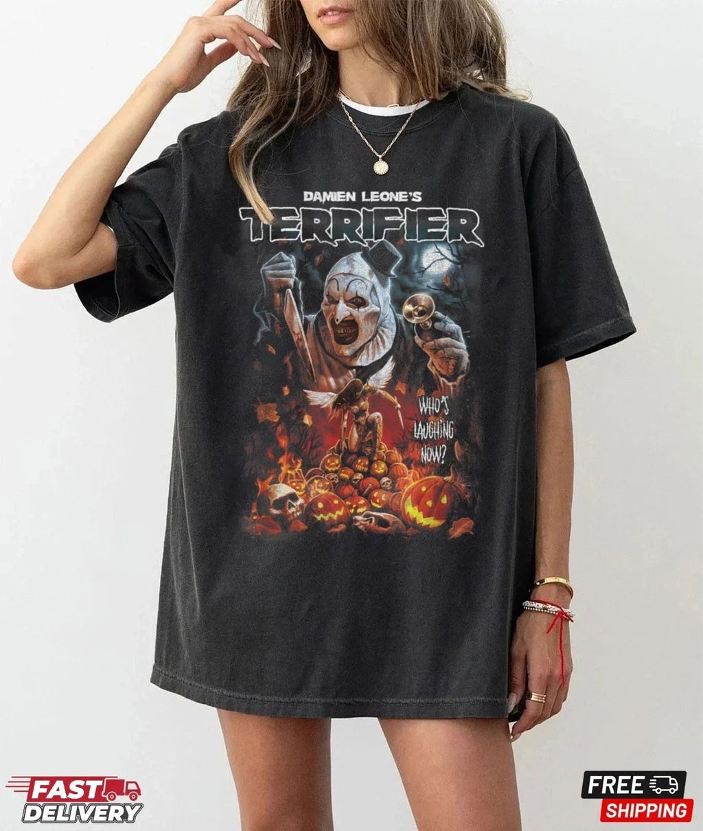 Terrifier Art the Clown Halloween Poster Horror Movie Unisex Unisex