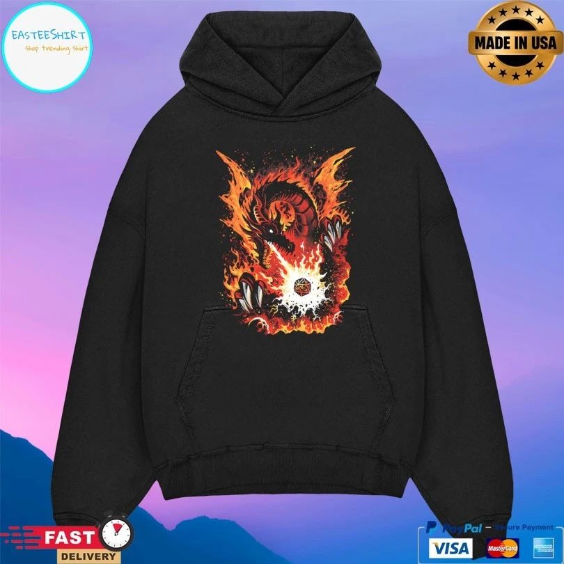 Fiery Red Dragon Unisex