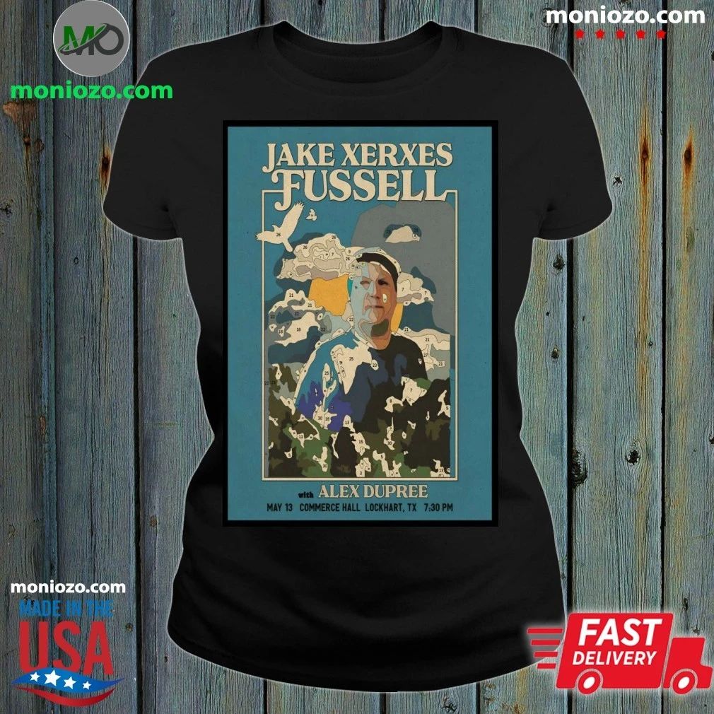 Jake Xerxes Fussell In Lockhart TX On May 13 2026 Poster Shirt Unisex