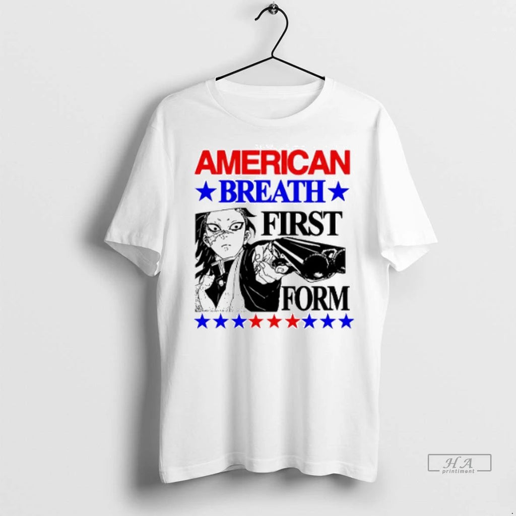 Trendy American Breath First Form Shirt Sweater Unisex