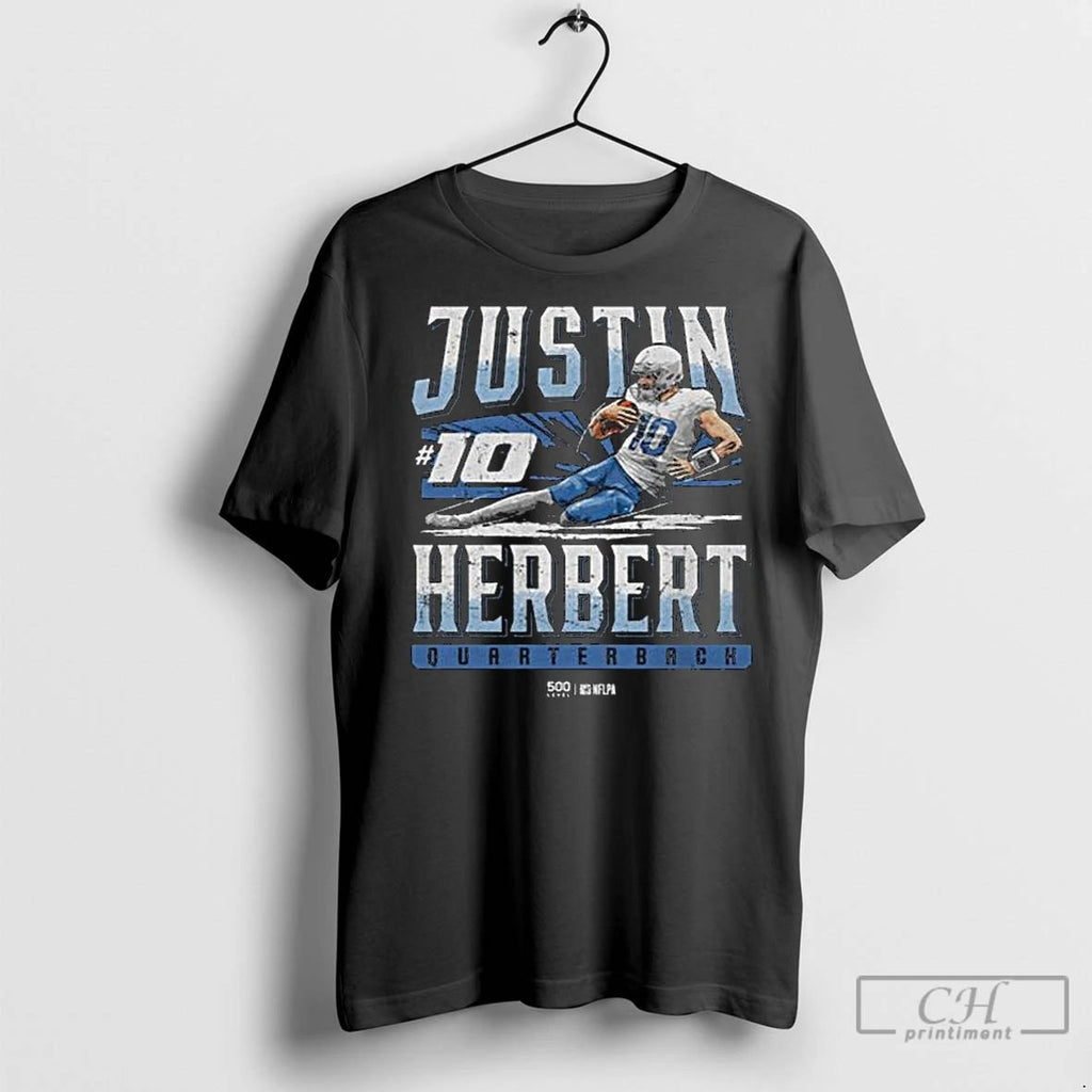 Premium Justin Herbert Los Angeles C Slide Long Sleve Unisex