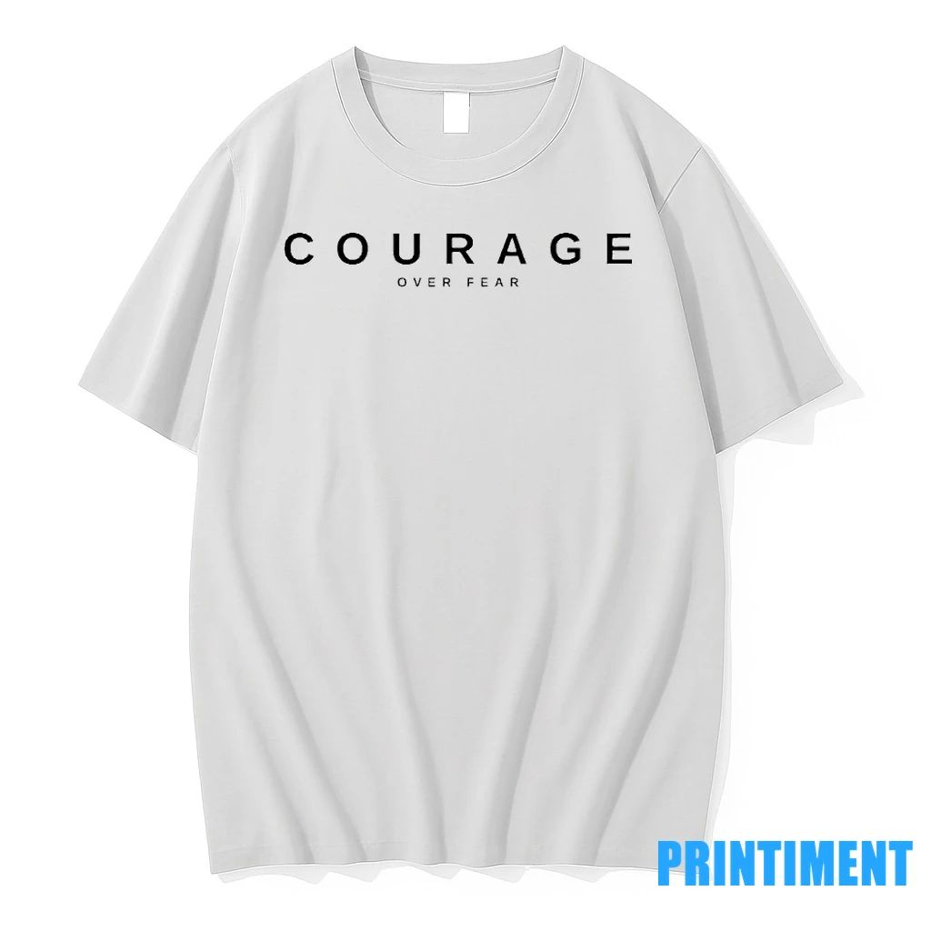 Charlie Kirk Courage Over Fear Tshirts Sweater Unisex