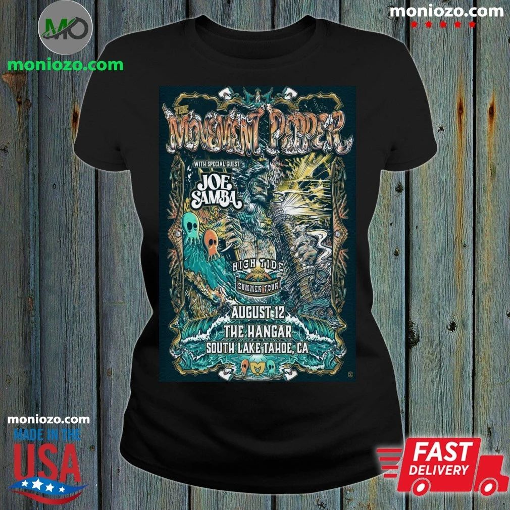 Original The Movement And Pepper 8 12 2026 South Lake Tahoe CA Poster Shirt Unisex