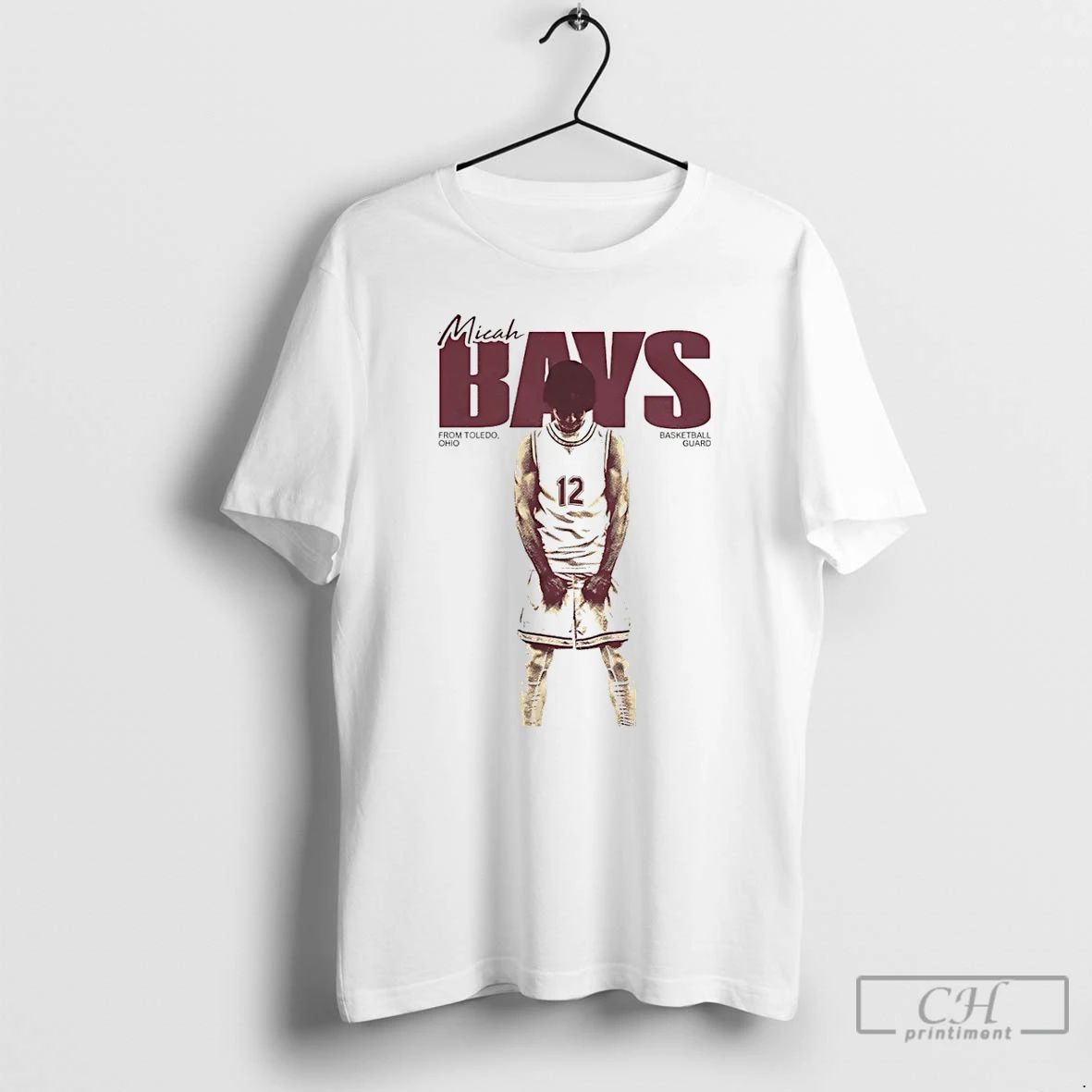 Premium Micah Bays Basketball Guard From Toledo Ohio Vintage T Shirts Unisex