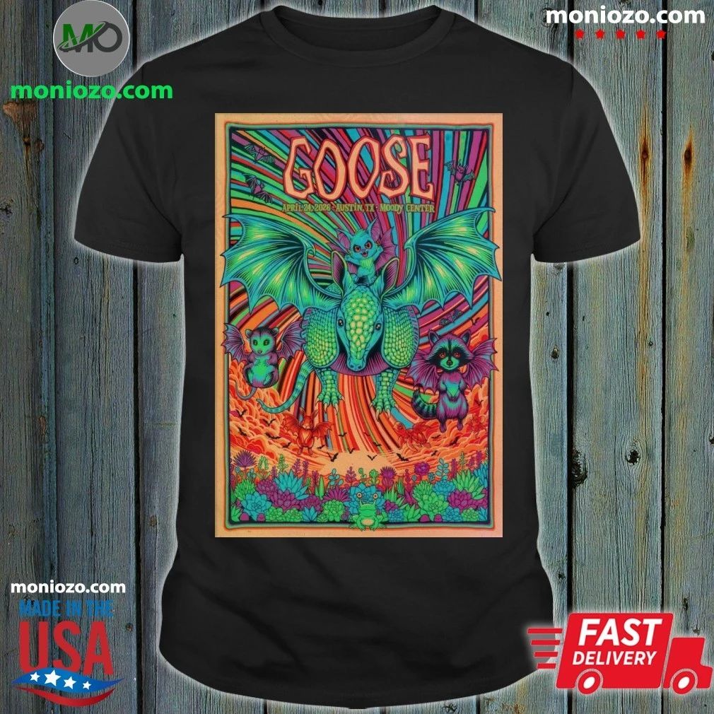Goose At Moody Center On April 24 2026 Poster Unisex
