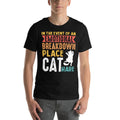 Funny Cat Lover Emotional Breakdown Place Cat Here Graphic Unisex