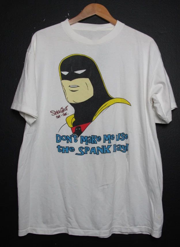 Space Ghost DONT MAKE ME Unisex tee All sizes 34 Unisex