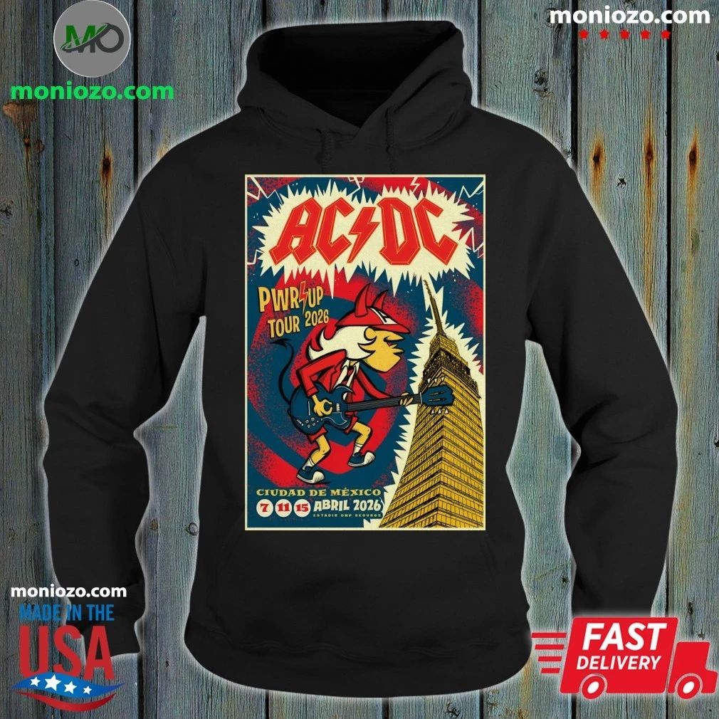 Original AC DC Estadio GNP Seguros Mexico Apr 7 11 & 15 2026 Poster – Best Gift for Music Fans