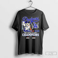 Classic Los Angeles Dodgers 2025 National League Champions Back 2 Back T Shirts Unisex