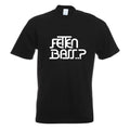 Fat bass motif printed fun shirt design print Unisex