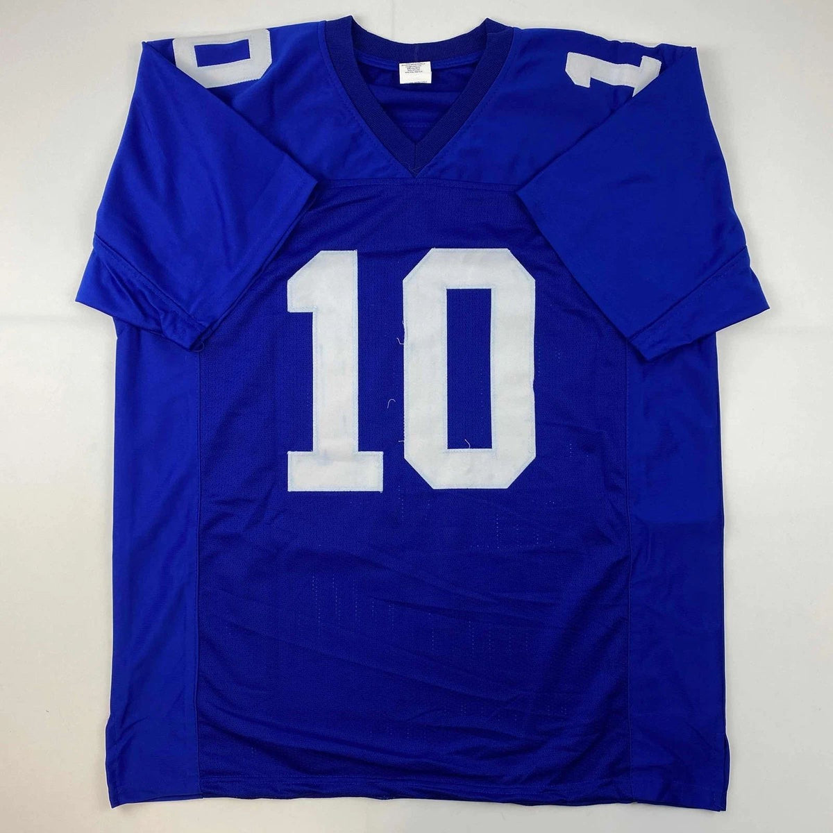 Eli Manning New York Blue Reprint Jersey Unisex