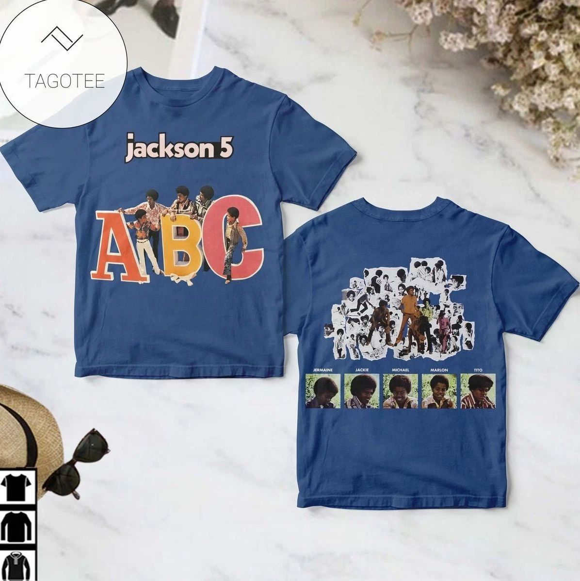 Abc Album By The Jackson 5 AOP T Shirt Unisex S-5XL Unisex
