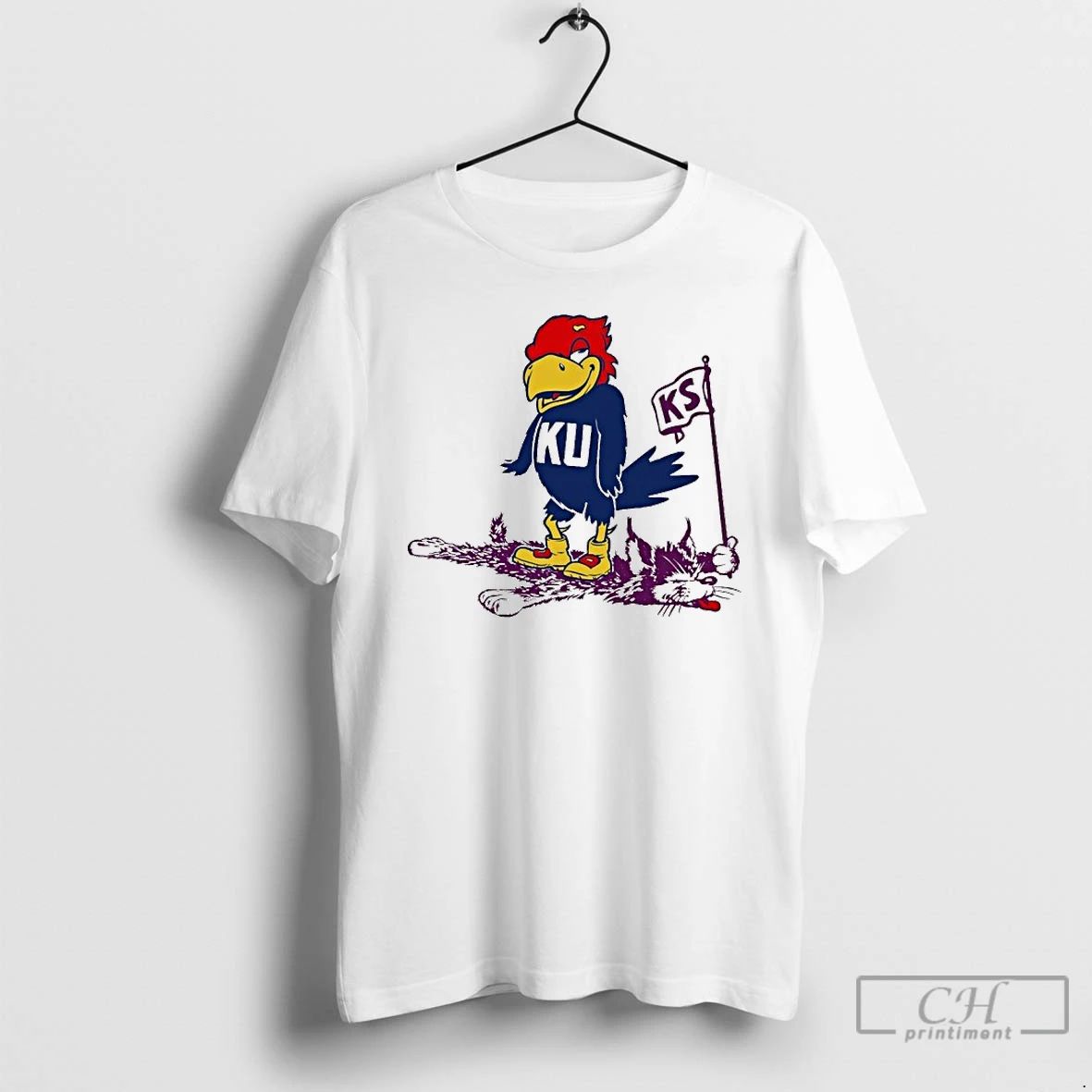 Classic Vintage Ku Beat K State Mascot T Shirts Unisex