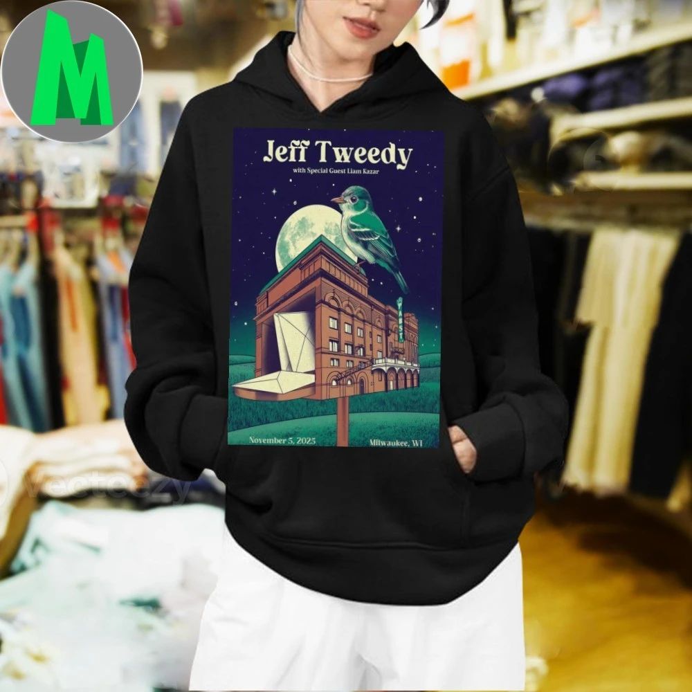 Jeff Tweedy Event Nov 5 2025 The Pabst Theater Poster Shirt Unisex