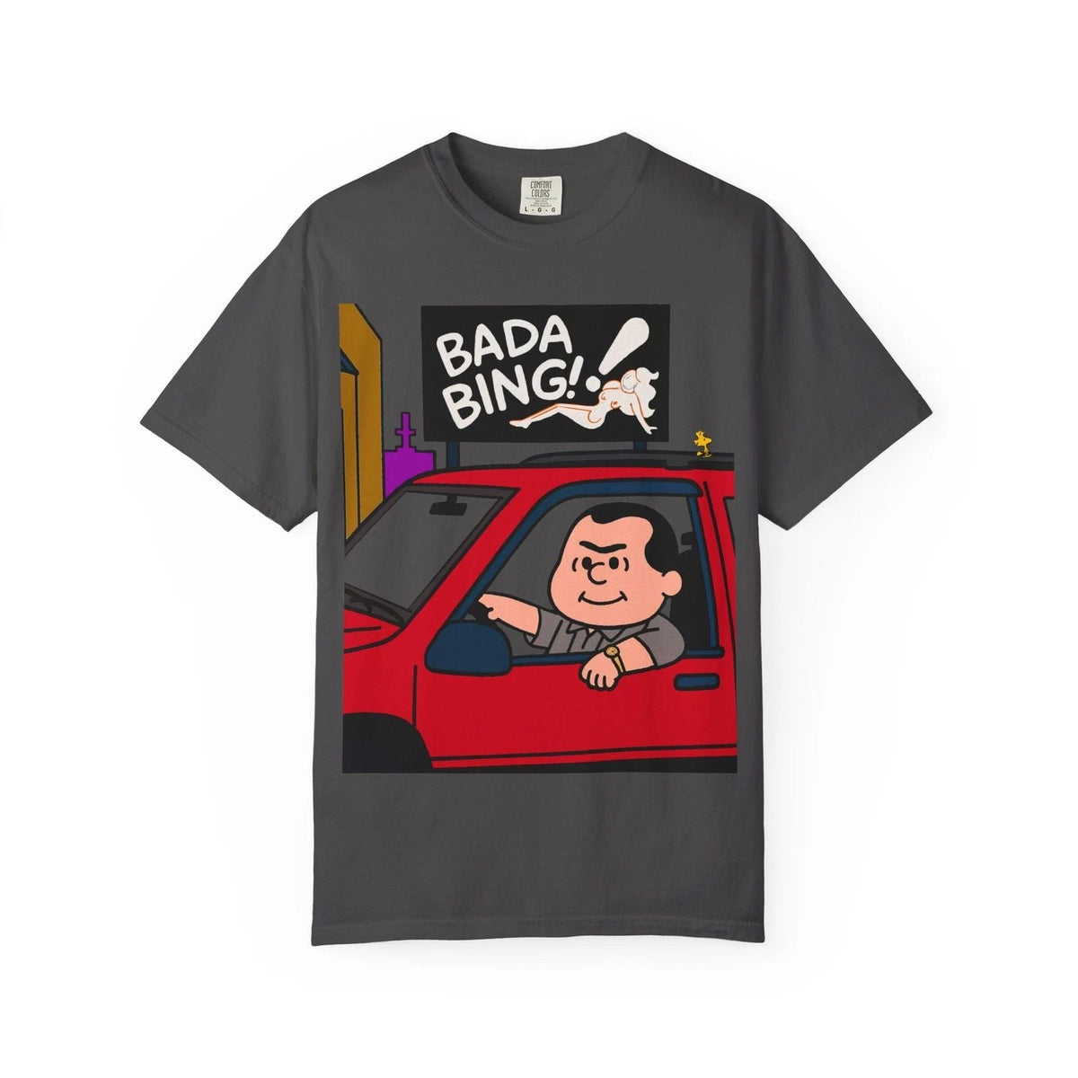 Bada Bing Graphic , Peanuts Sopranos parody Unisex