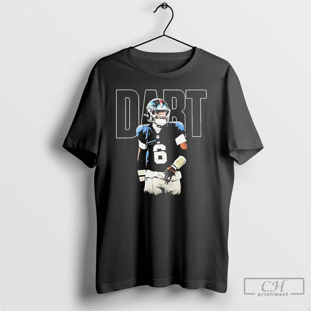 Classic Jaxson Dart Portrait Ny Giants T Shirts Unisex