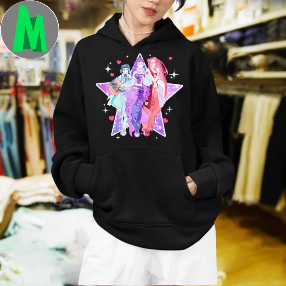 Huntrix band outfits kpop outfits shirt Unisex