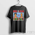 Classic Nba Jam Cameron Johnson And Alex Sarr Washington Wizards Graphic T Shirts Unisex