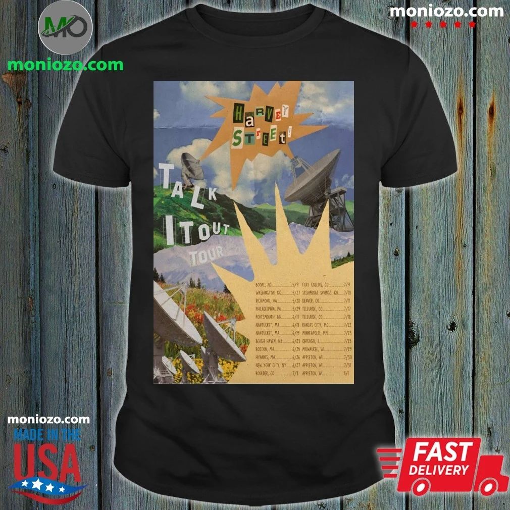 Harvey Street Talk I Tout Tour 2026 Poster Shirt Unisex