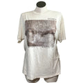 Michelangelo Sistine Chapel Roma Graphic XL Cream Cotton Unisex Art Tee Unisex