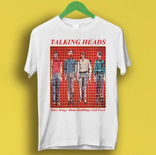 Talking Heads More Songs About Buildings and Food Punk Rock Retro T Shirt P1716 Unisex