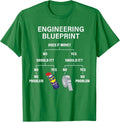 My Engineering Blueprint - Funny Engineer Design Unisex Unisex