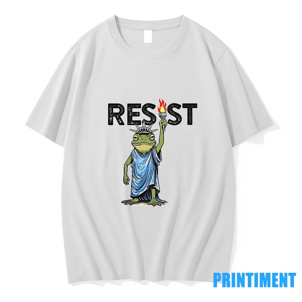 Portland Frog Protest Resist Statue Of Liberty Tshirts Sweater Unisex