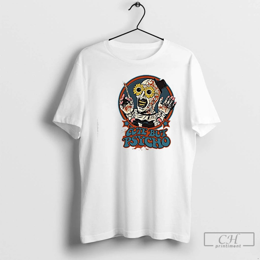 Premium The Clown Cute But Psycho T Shirts Unisex