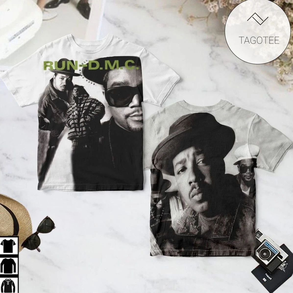 Run Dmc Back From Hell Album Cover AOP Unisex