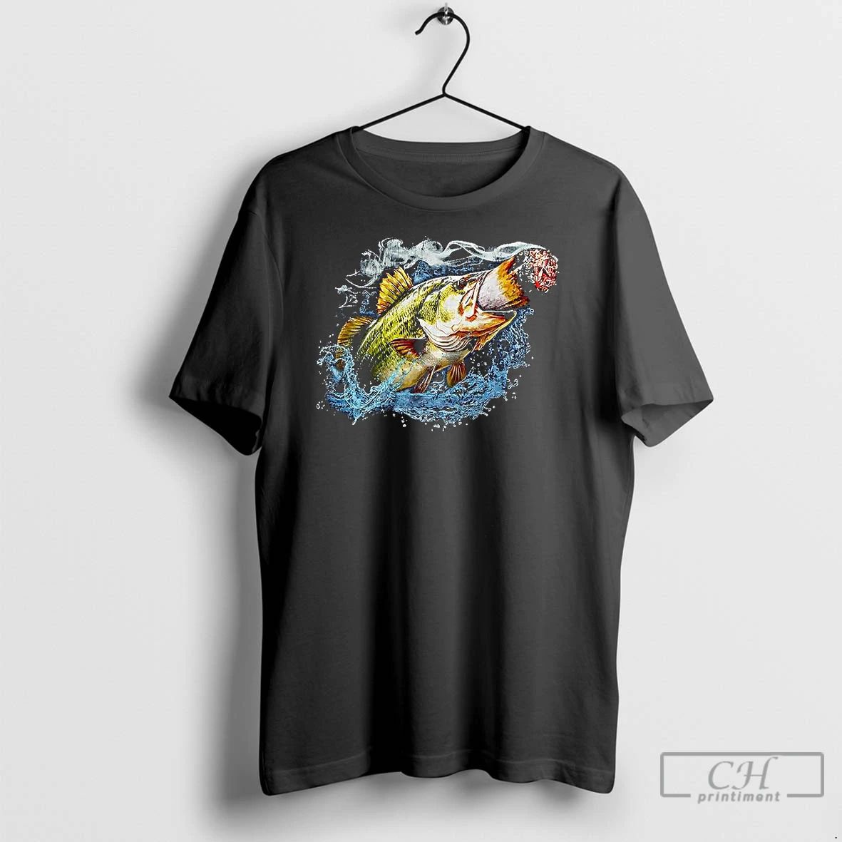 Premium Fish Smokin A Bigass Doink Funny Unisex