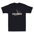 Elk Hunter Shed Happens Funny Deer Hunting Lover Gift Vintage Men's Top Unisex