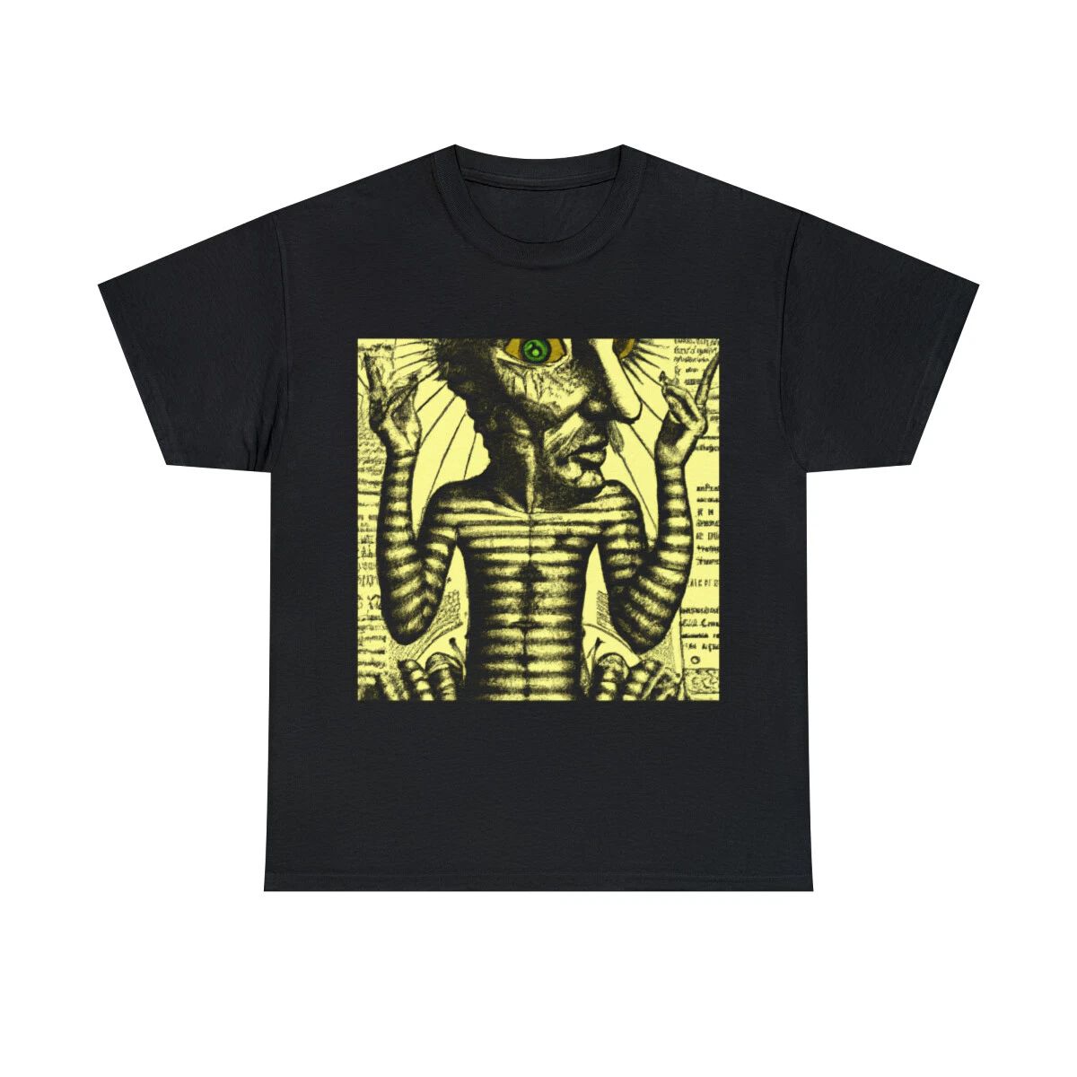 Scary Dark Fantasy Horror Art T Shirt Halloween Death Metal Disturbed Streetwear Unisex