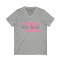 "Chicks In Kicks" V-Neck Tee Unisex