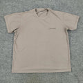 Playworks Shirt Men Medium Gray Life Is A Journey Graphic Tee Short Sleeve Adult Unisex